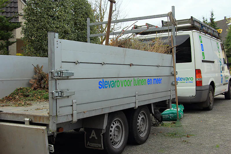 Stevaro Hoveniers aan het werk, vestiging Amsterdam